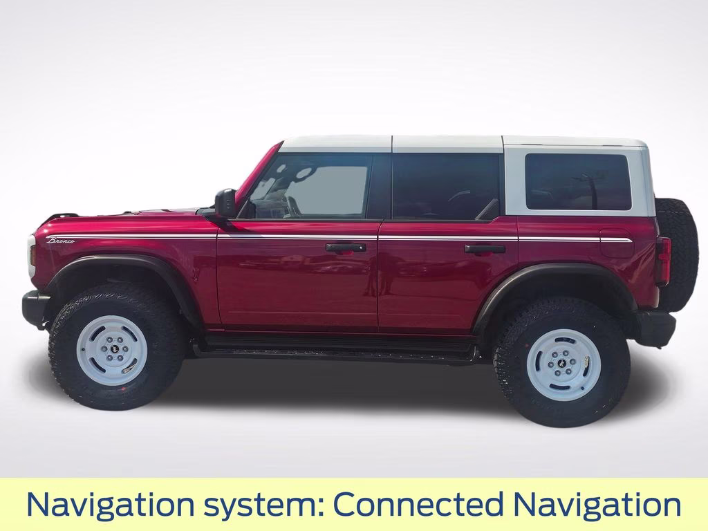 2026 Ruby Red Metallic Tinted Clearcoat Ford Bronco Heritage Edition 4X4 SUV