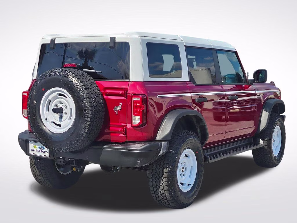 2026 Ruby Red Metallic Tinted Clearcoat Ford Bronco Heritage Edition 4X4 SUV