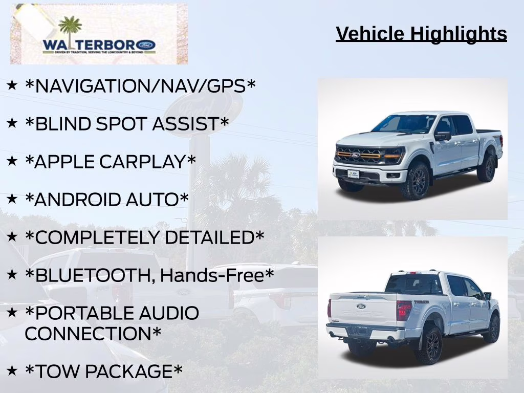 2026 Oxford White Ford F-150 Tremor 4X4 Truck