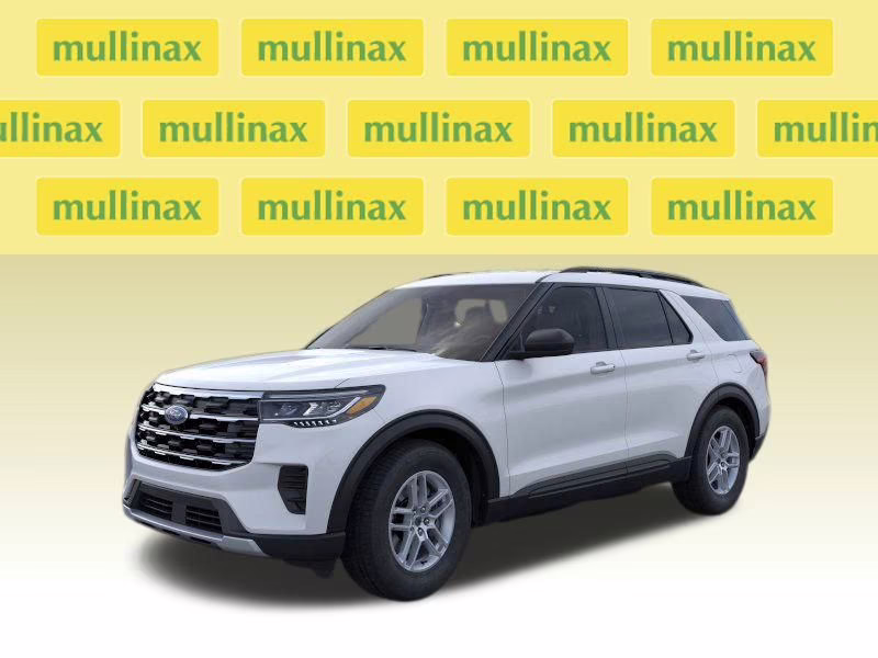 2026 Space White Metallic Ford Explorer Active RWD SUV