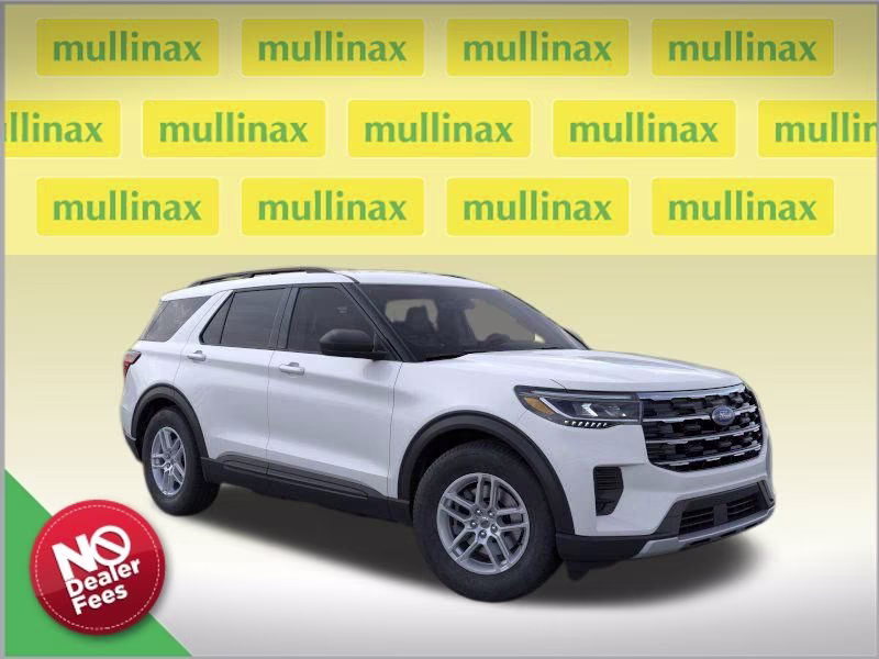 2026 Space White Metallic Ford Explorer Active RWD SUV