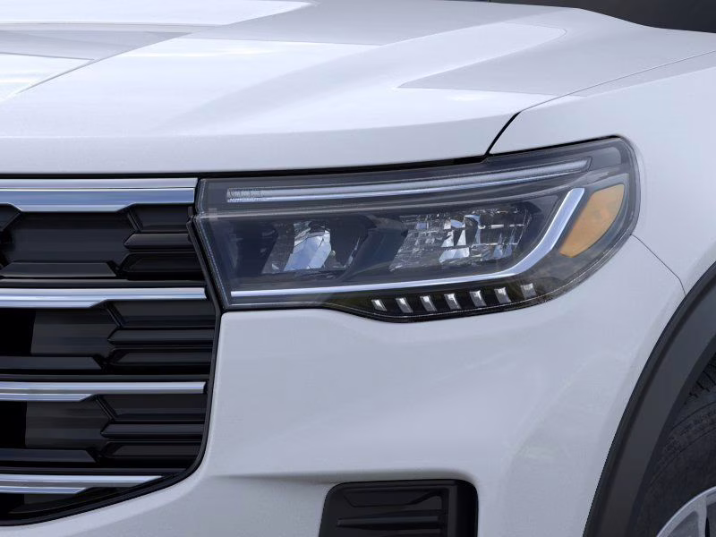 2026 Space White Metallic Ford Explorer Active RWD SUV