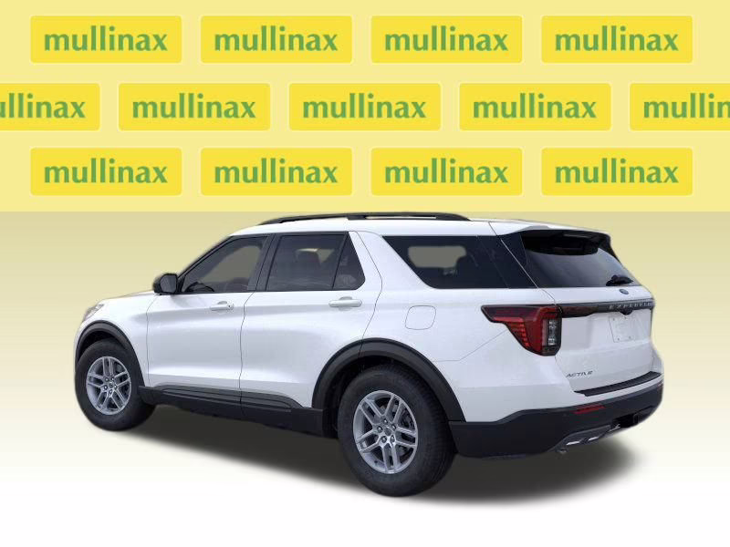 2026 Star White Metallic Tri-Coat Ford Explorer Active RWD SUV