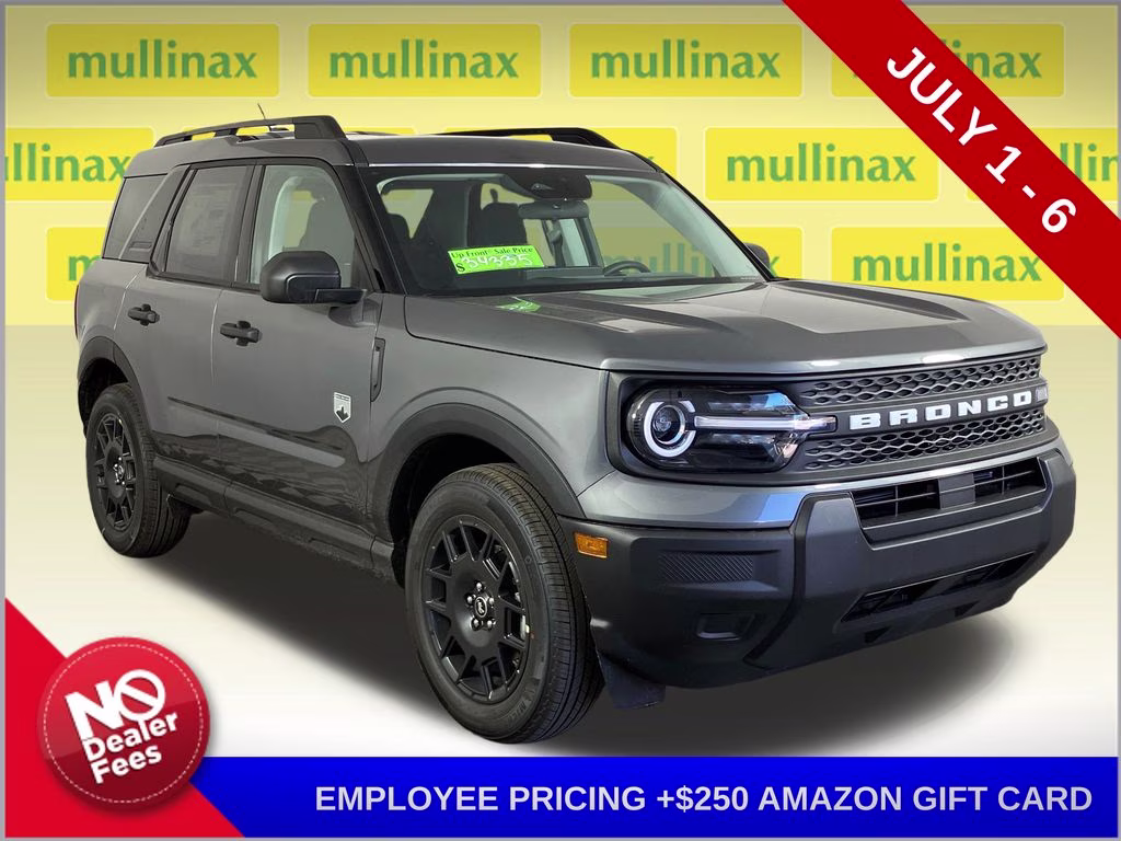2026 Carbonized Gray Metallic Ford Bronco Sport Big Bend 4X4 SUV