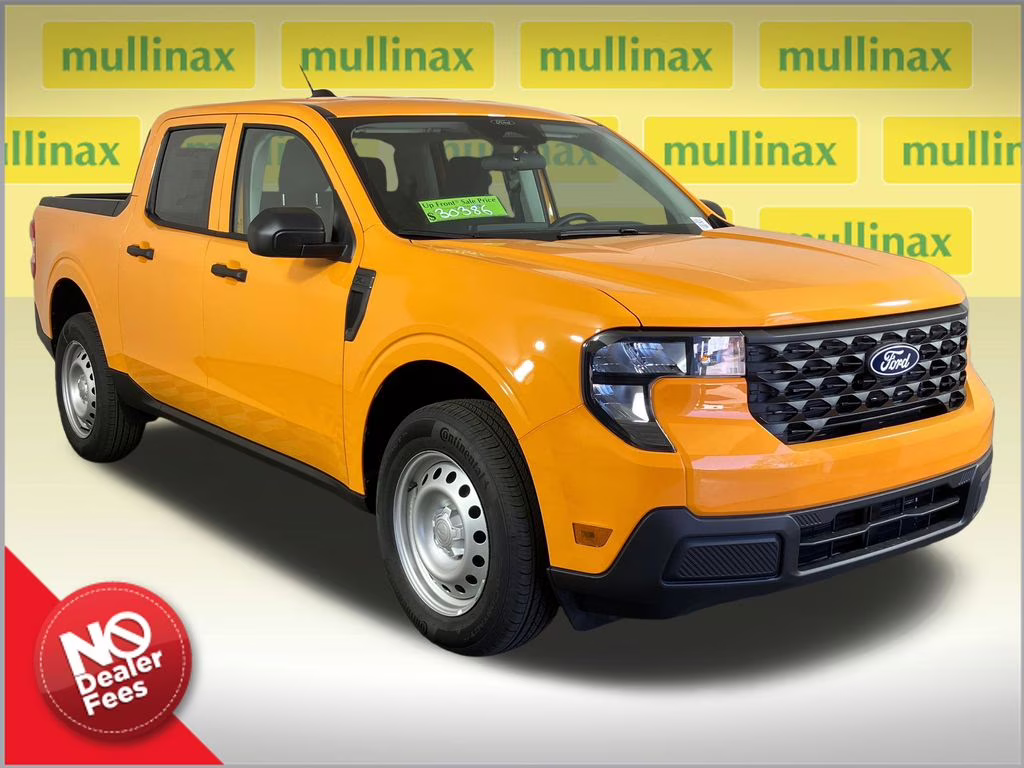 2026 Orange Fury Metallic Tri-Coat Ford Maverick XL FWD Truck