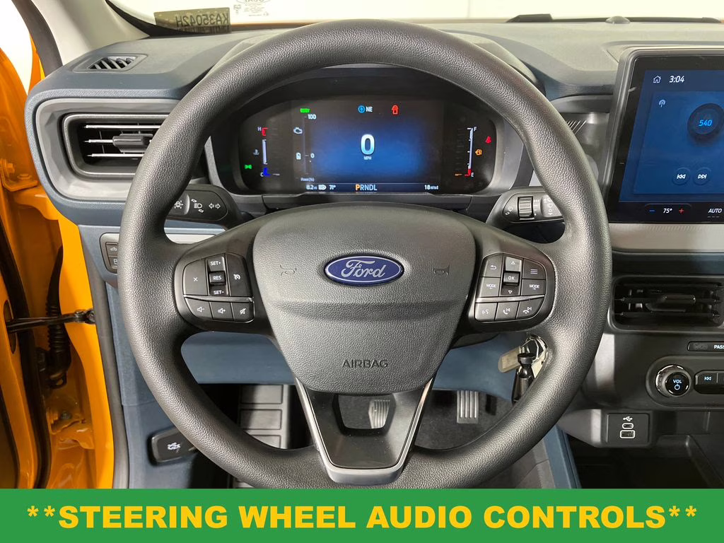 2026 Orange Fury Metallic Tri-Coat Ford Maverick XL FWD Truck