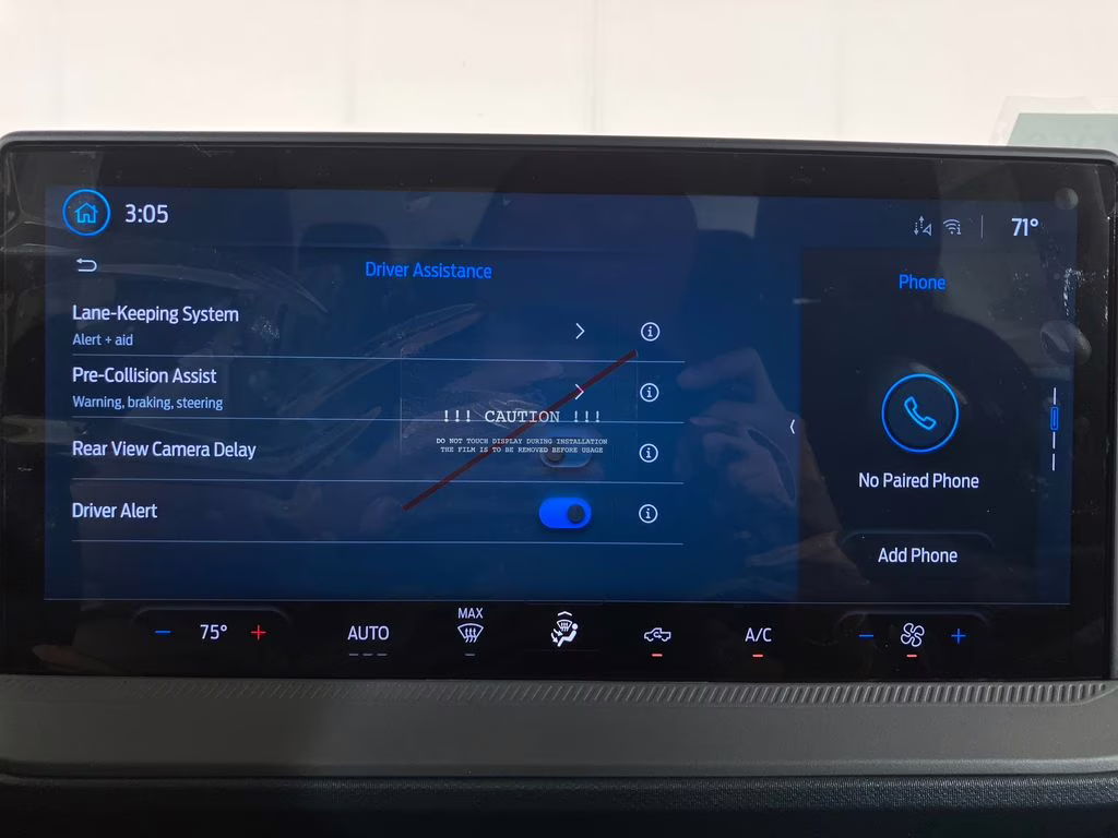 2026 Orange Fury Metallic Tri-Coat Ford Maverick XL FWD Truck