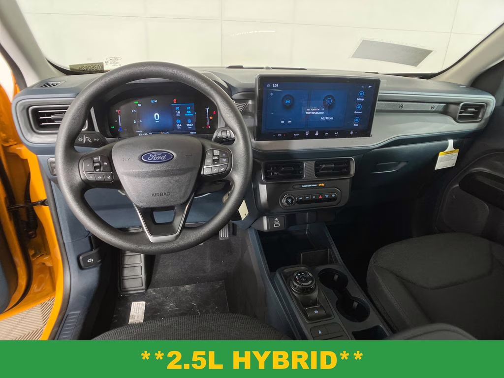 2026 Orange Fury Metallic Tri-Coat Ford Maverick XL FWD Truck