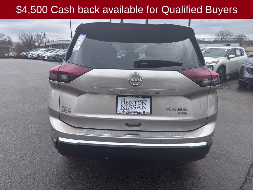 2026 Champagne Silver Metallic Nissan Rogue Platinum AWD SUV