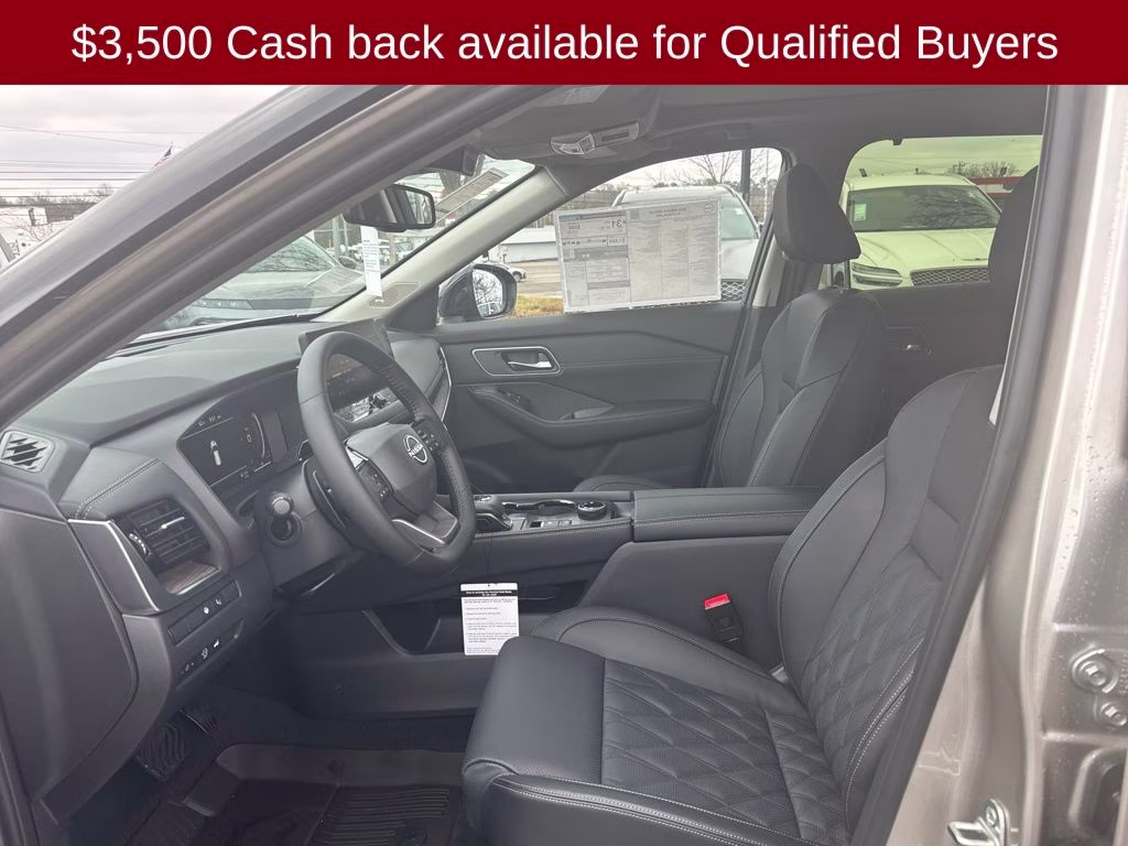 2026 Champagne Silver/Black Nissan Rogue Platinum AWD SUV