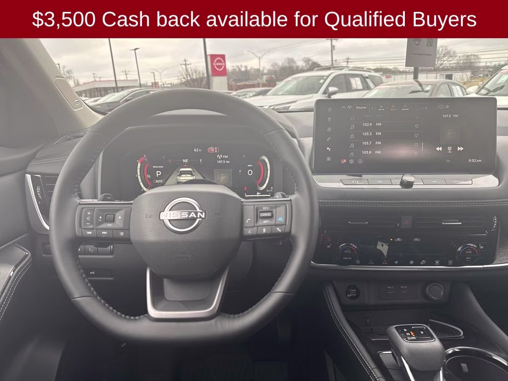 2026 Champagne Silver/Black Nissan Rogue Platinum AWD SUV