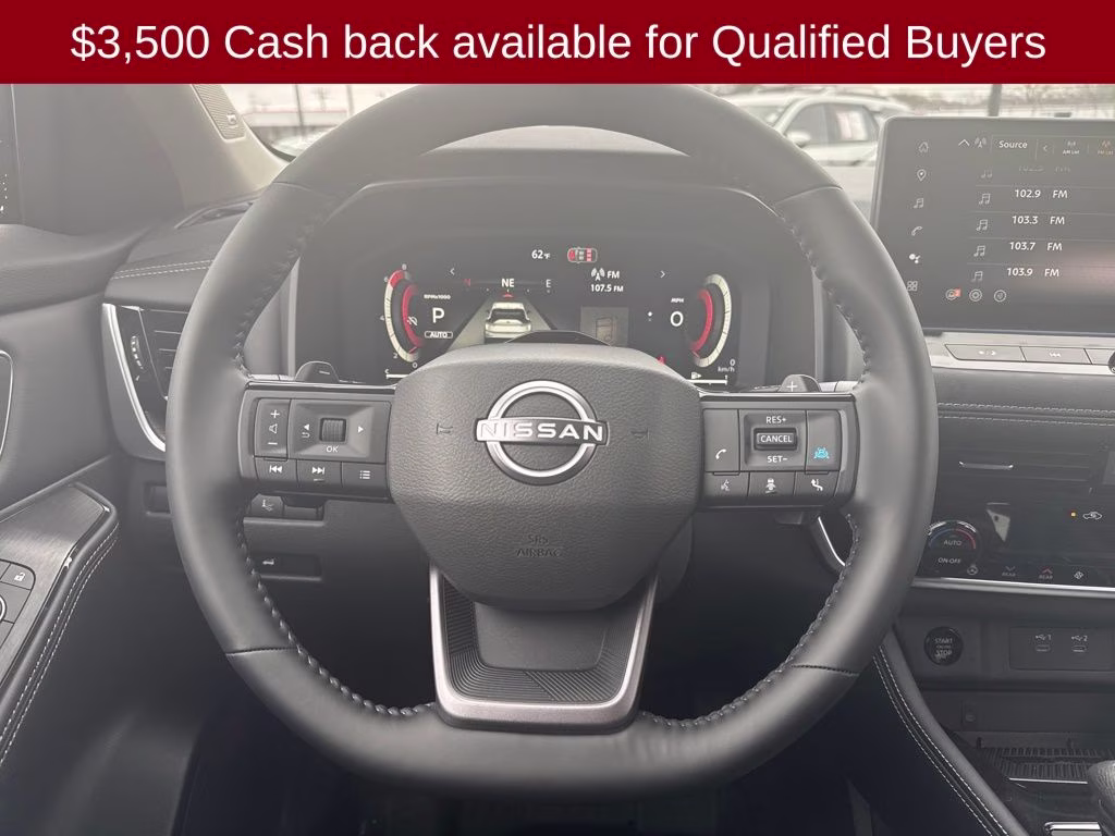 2026 Champagne Silver/Black Nissan Rogue Platinum AWD SUV