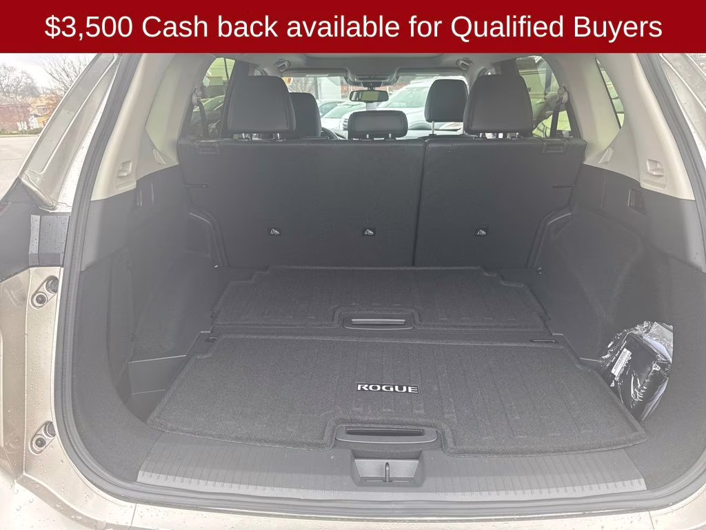 2026 Champagne Silver/Black Nissan Rogue Platinum AWD SUV