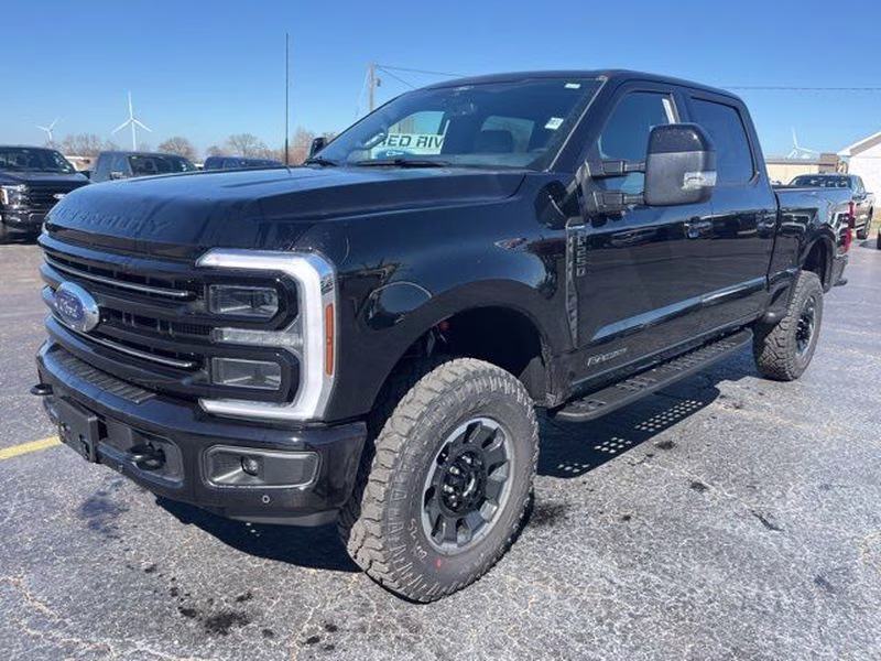 2026 Agate Black Metallic Ford Super Duty F-250 SRW Platinum 4X4 Truck