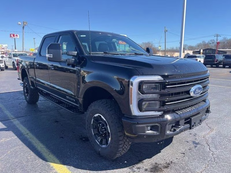 2026 Agate Black Metallic Ford Super Duty F-250 SRW Platinum 4X4 Truck