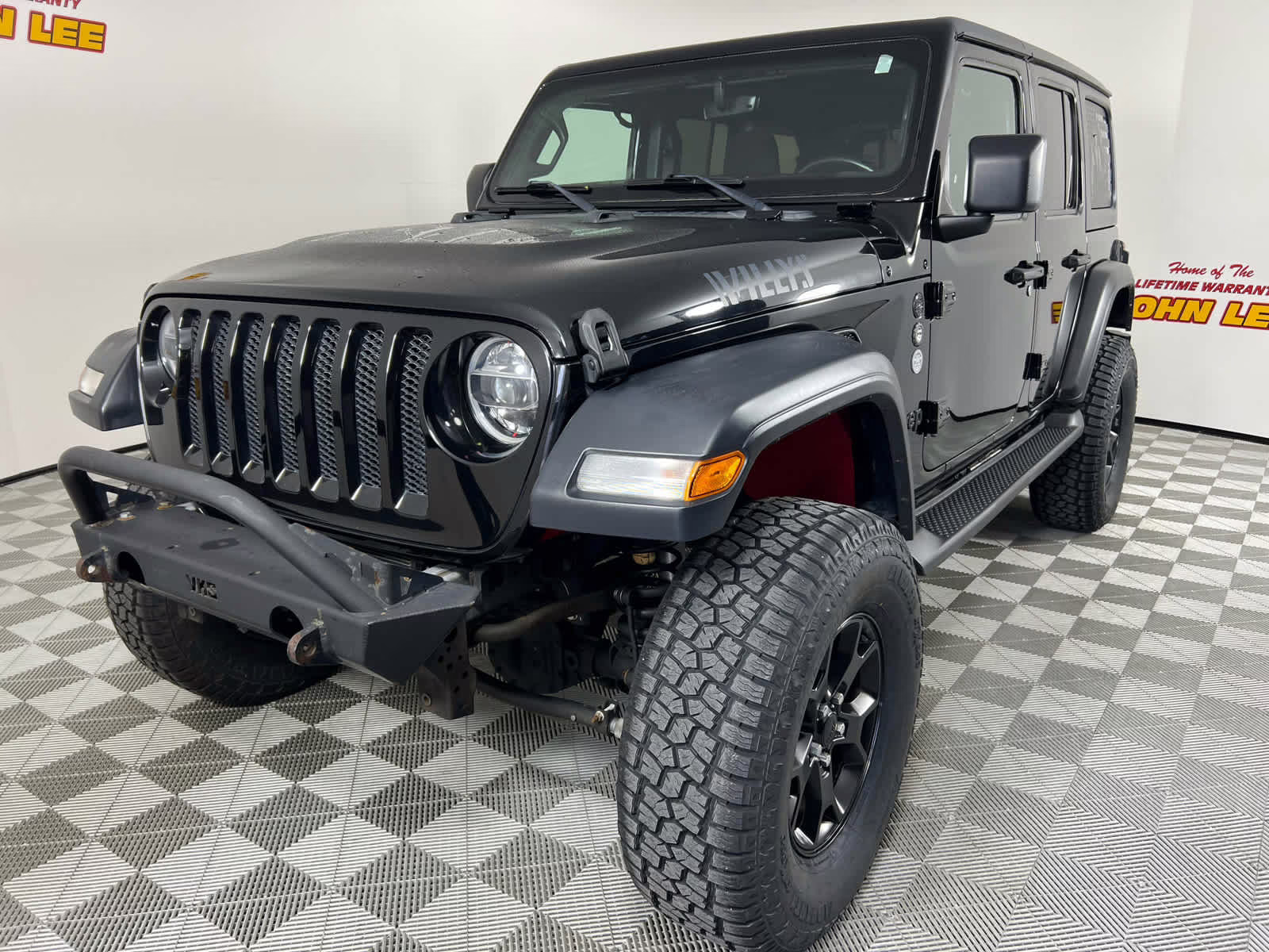 2021 Black Clearcoat Jeep Wrangler Unlimited Willys 4X4 SUV