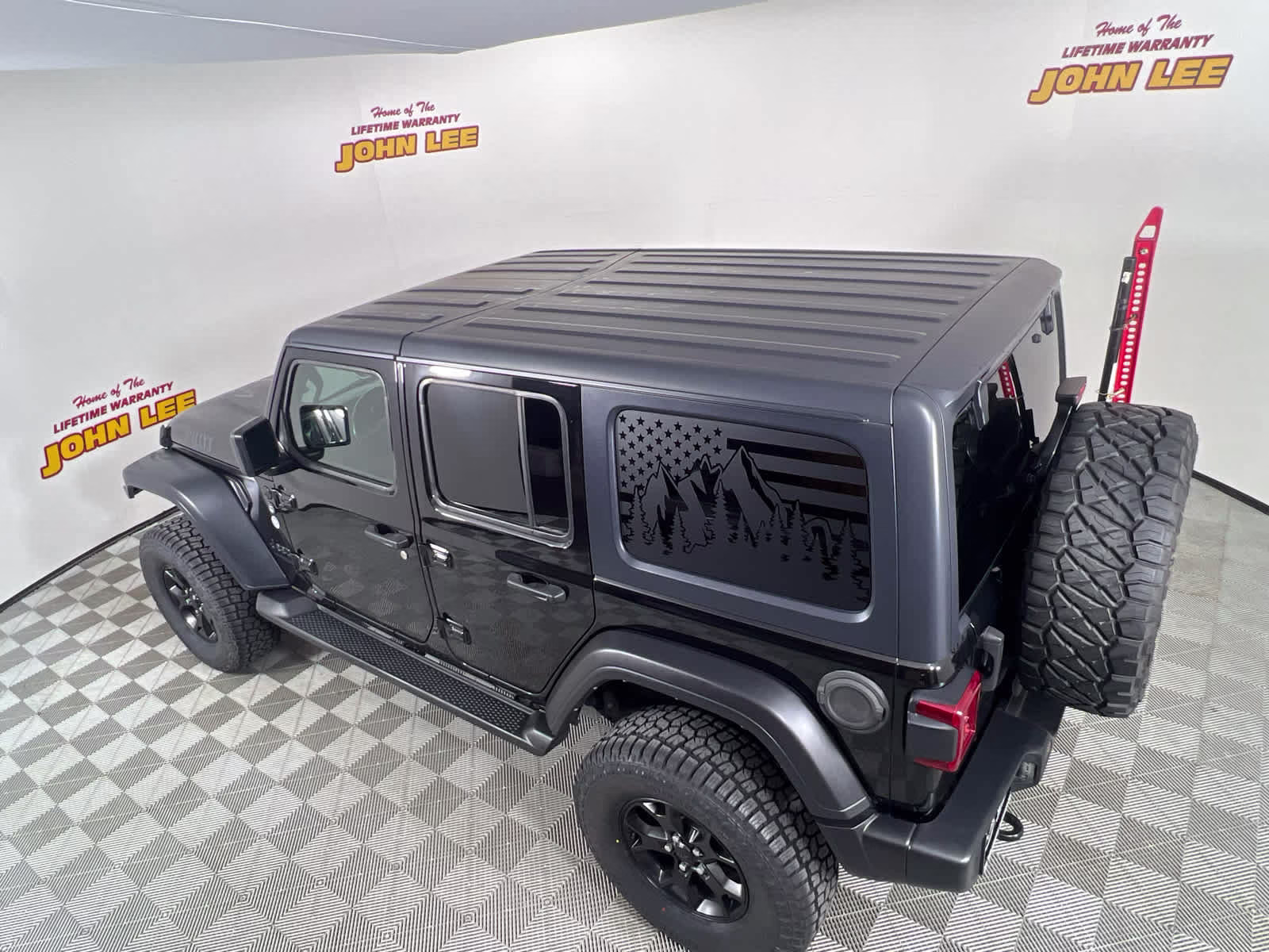 2021 Black Clearcoat Jeep Wrangler Unlimited Willys 4X4 SUV