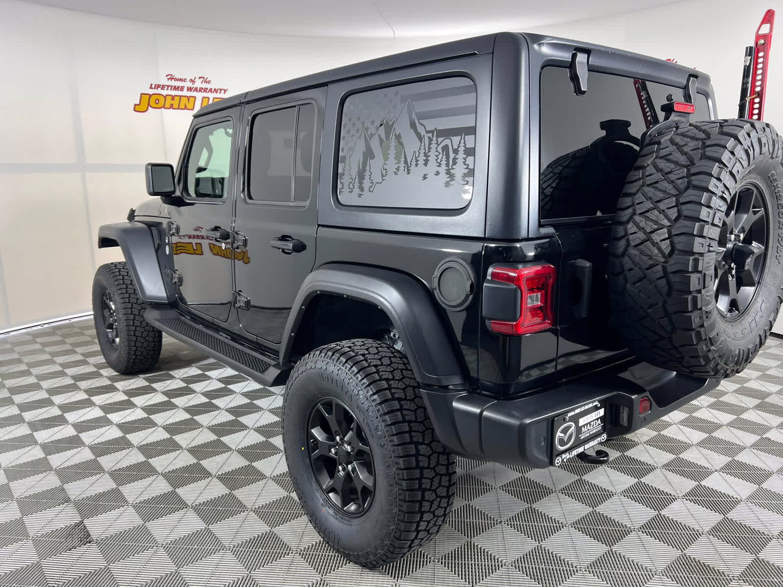 2021 Black Clearcoat Jeep Wrangler Unlimited Willys 4X4 SUV