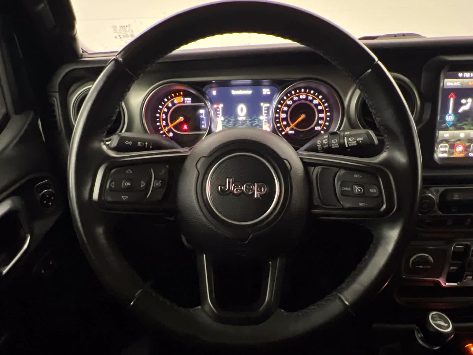 2021 Black Clearcoat Jeep Wrangler Unlimited Willys 4X4 SUV