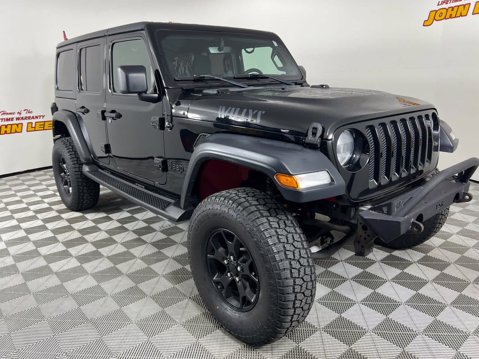 2021 Black Clearcoat Jeep Wrangler Unlimited Willys 4X4 SUV