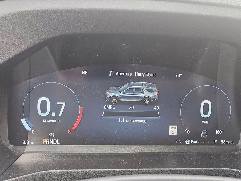 2026 Vapor Blue Metallic Ford Explorer Active 4X4 SUV