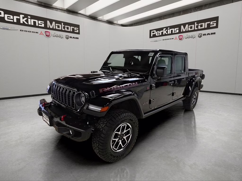 2026 Black Clearcoat Jeep Gladiator Rubicon 4X4 Truck
