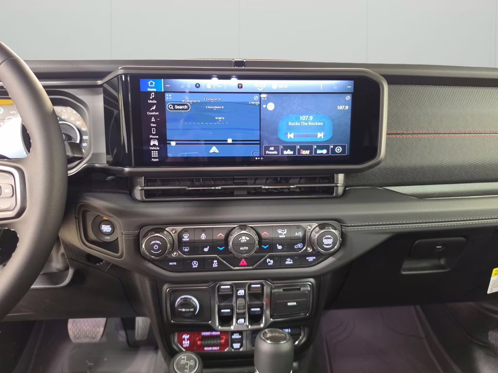 2026 Black Clearcoat Jeep Gladiator Rubicon 4X4 Truck