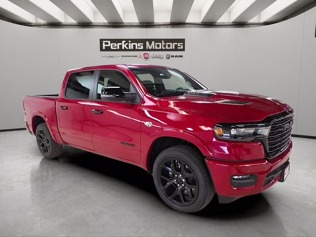2026 Molten Red Pearlcoat Ram 1500 Laramie 4X4 Truck
