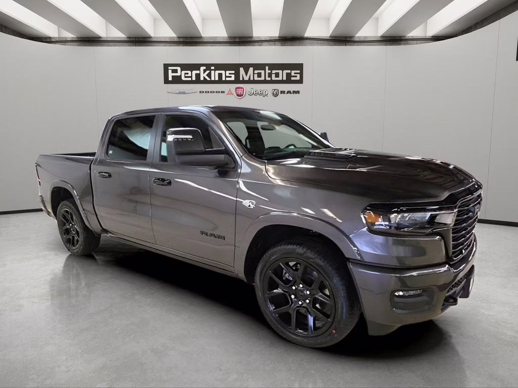 2026 Granite Crystal Metallic Clearcoat Ram 1500 Laramie 4X4 Truck