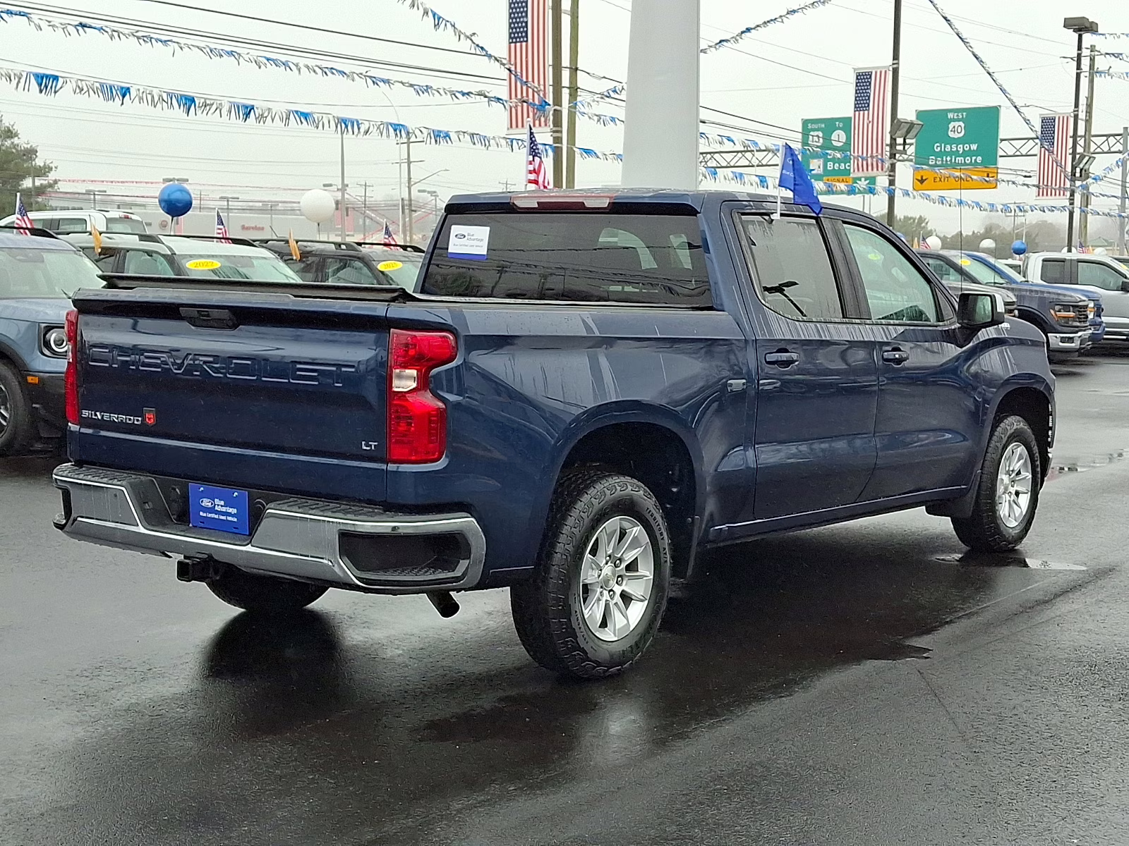 2020 Northsky Blue Metallic - GA0 Chevrolet Silverado 1500 2WD Crew Cab Short Bed LT RWD