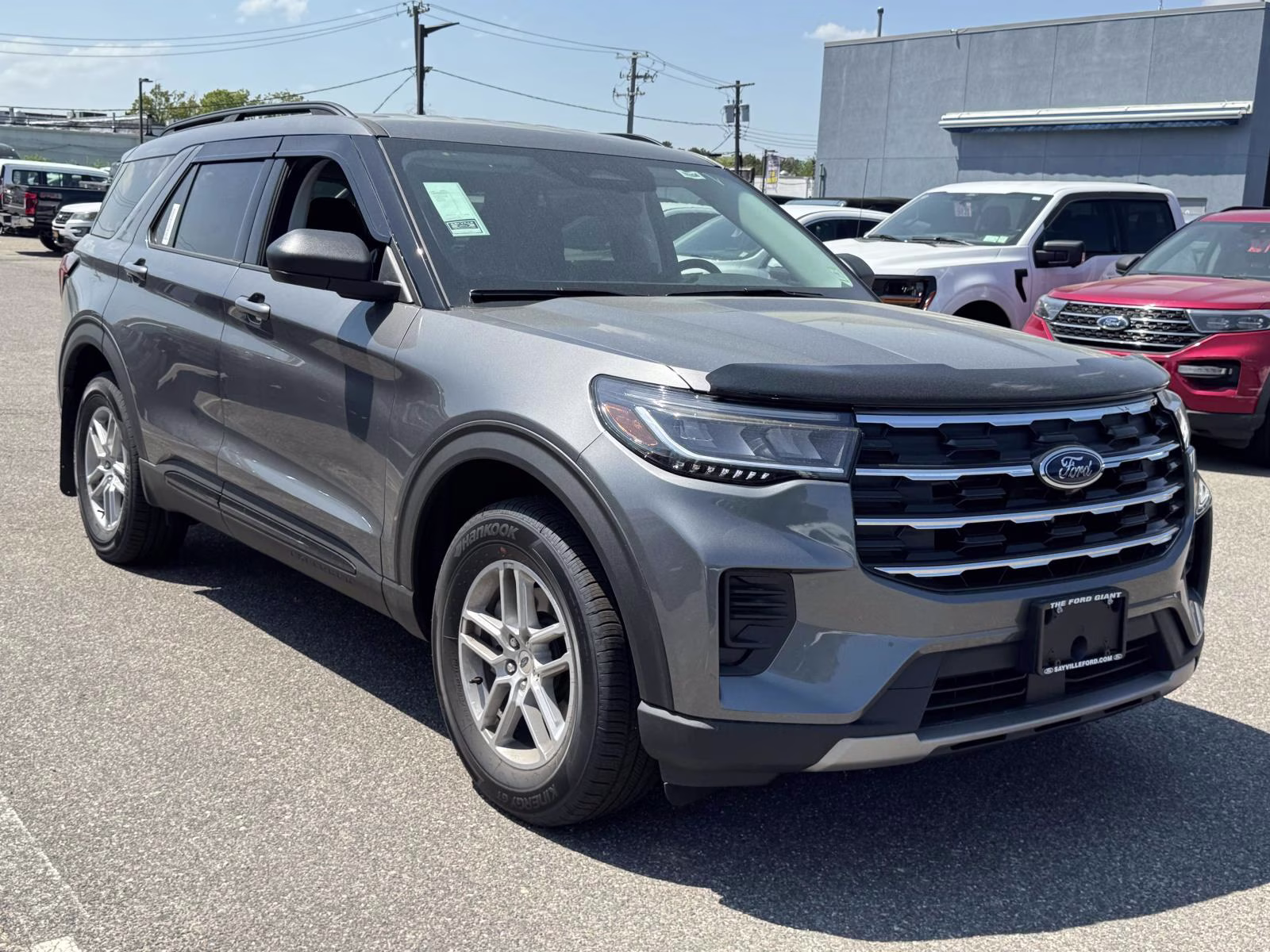 2026 Carbonized Gray Metallic Ford Explorer Active w/100A Pkg 4WD 4X4 SUV
