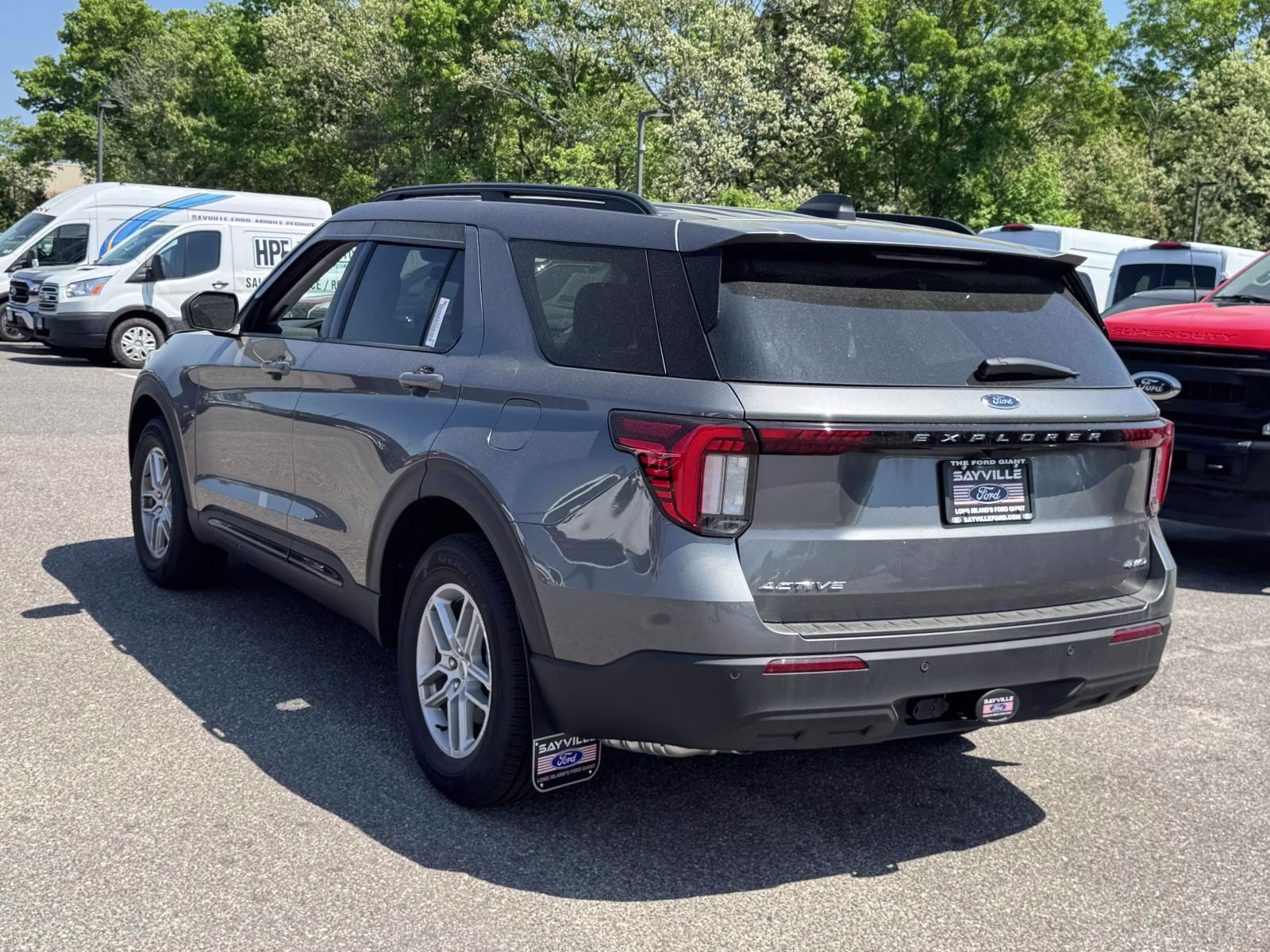 2026 Carbonized Gray Metallic Ford Explorer Active w/100A Pkg 4WD 4X4 SUV