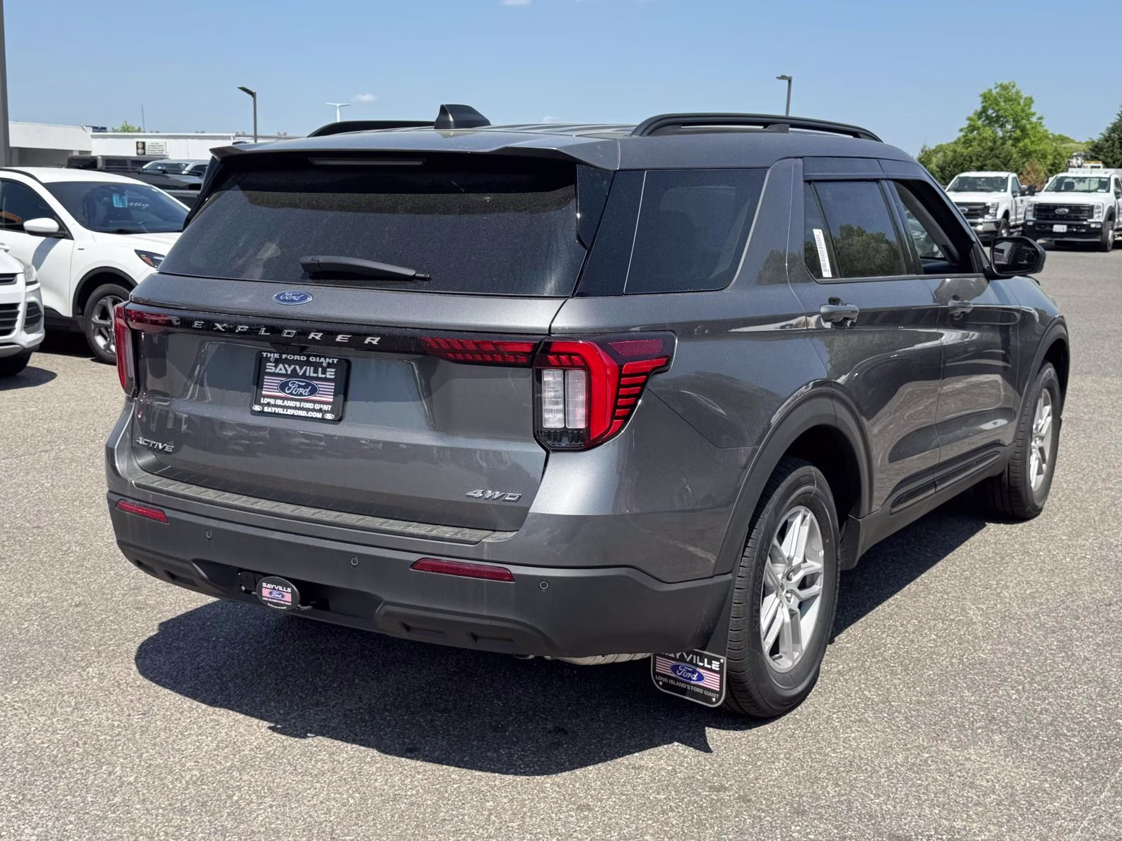 2026 Carbonized Gray Metallic Ford Explorer Active w/100A Pkg 4WD 4X4 SUV