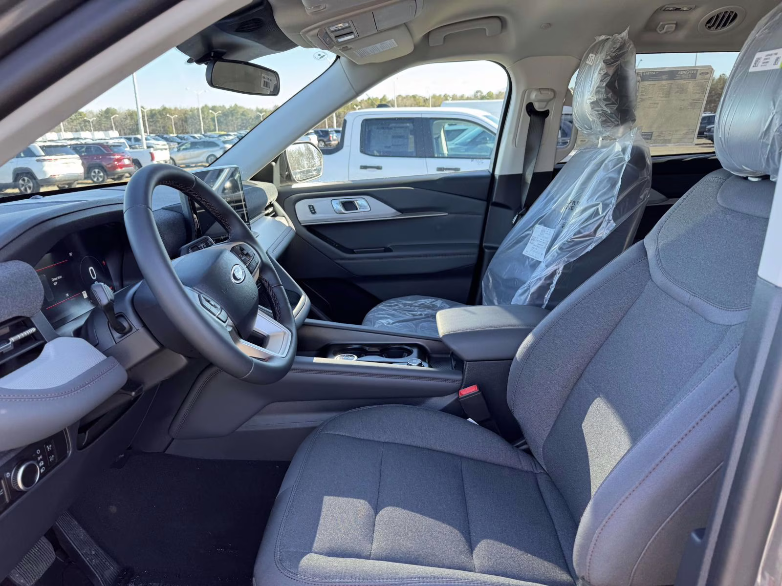 2026 Carbonized Gray Metallic Ford Explorer Active w/100A Pkg 4WD 4X4 SUV