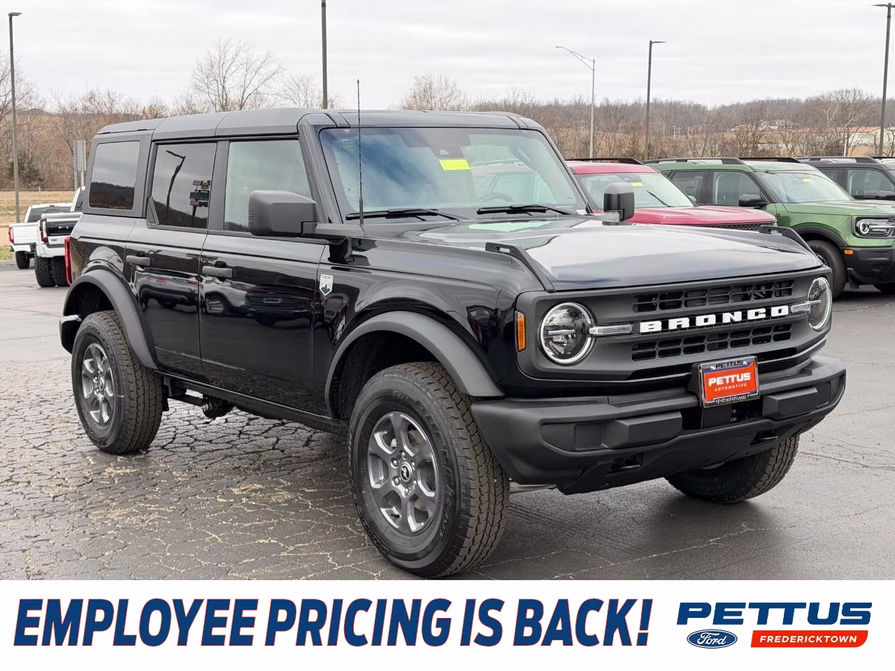 2026 Shadow Black Ford Bronco Big Bend 4X4 SUV