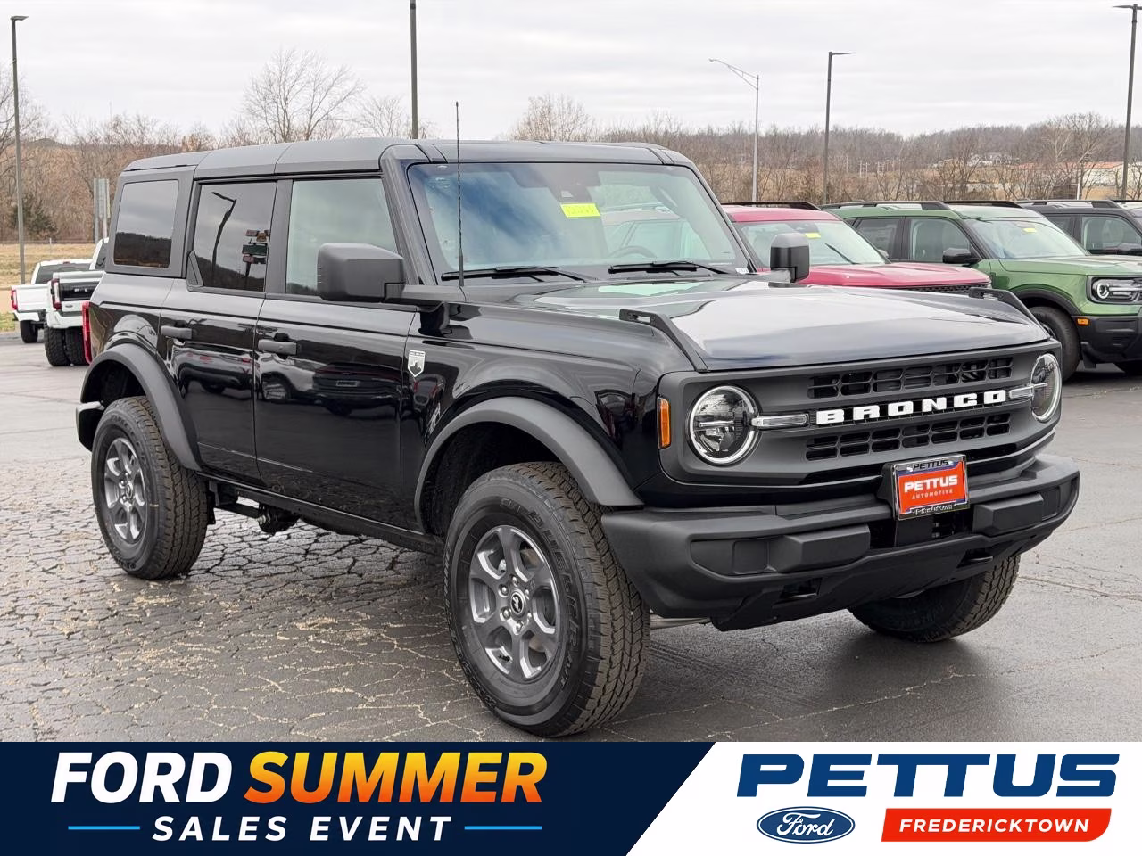2026 Shadow Black Ford Bronco Big Bend 4X4 SUV