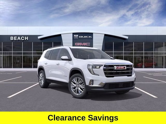 2026 Summit White GMC Acadia Elevation FWD SUV