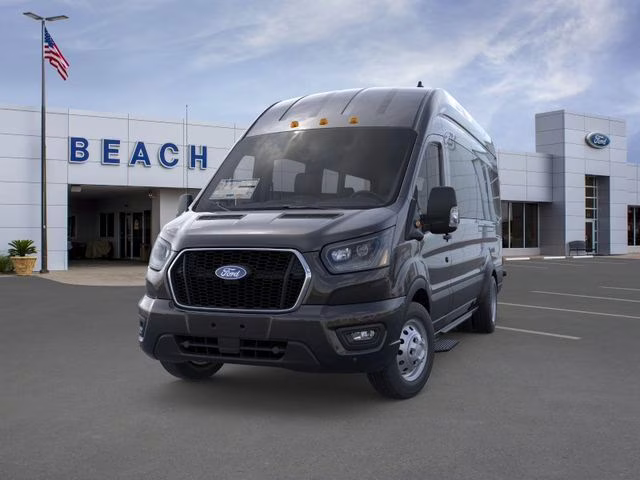 2026 Agate Black Metallic Ford Transit-350 XLT RWD Van