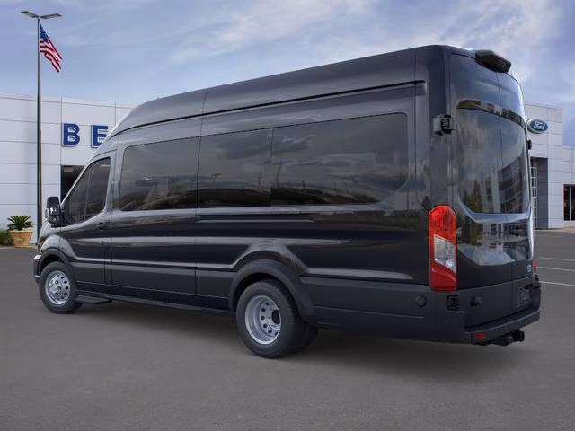 2026 Agate Black Metallic Ford Transit-350 XLT RWD Van
