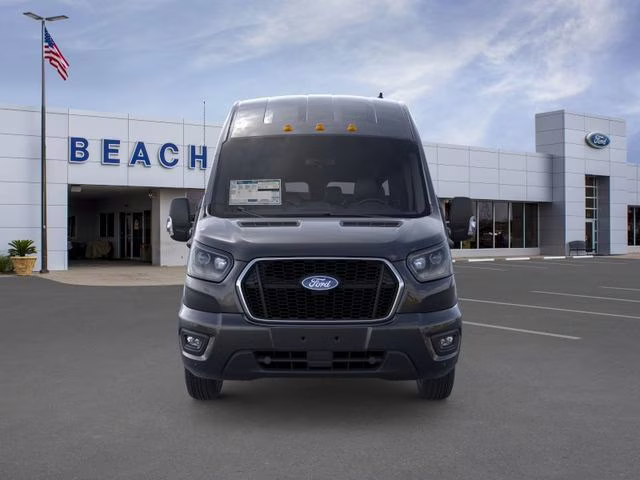 2026 Agate Black Metallic Ford Transit-350 XLT RWD Van