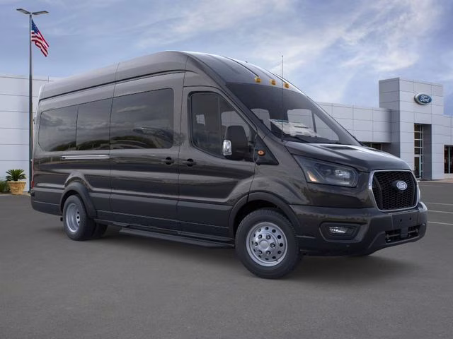 2026 Agate Black Metallic Ford Transit-350 XLT RWD Van