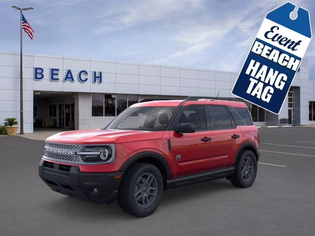 2026 Ruby Red Metallic Tinted Clearcoat Ford Bronco Sport Big Bend 4X4 SUV