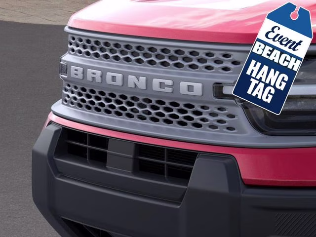 2026 Ruby Red Metallic Tinted Clearcoat Ford Bronco Sport Big Bend 4X4 SUV