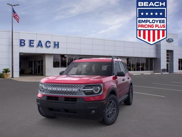 2026 Ruby Red Metallic Tinted Clearcoat Ford Bronco Sport Big Bend 4X4 SUV