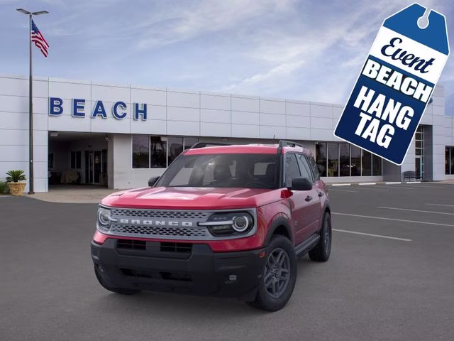 2026 Ruby Red Metallic Tinted Clearcoat Ford Bronco Sport Big Bend 4X4 SUV