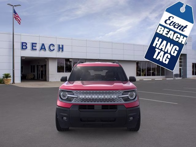 2026 Ruby Red Metallic Tinted Clearcoat Ford Bronco Sport Big Bend 4X4 SUV