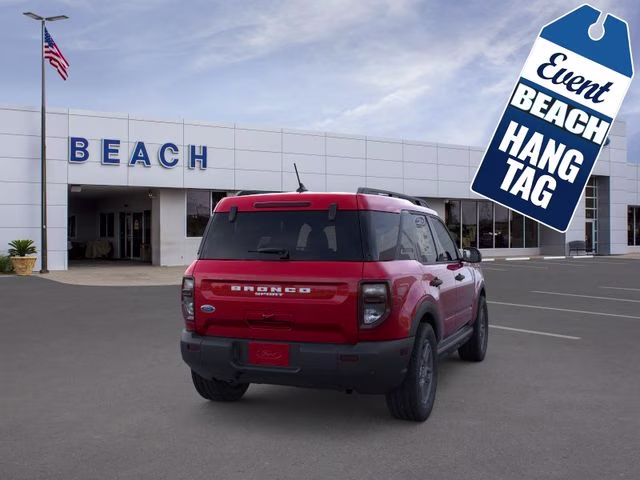 2026 Ruby Red Metallic Tinted Clearcoat Ford Bronco Sport Big Bend 4X4 SUV