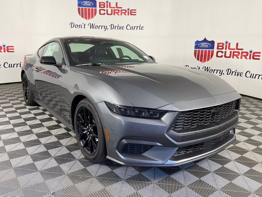2026 Gray Metallic Ford Mustang EcoBoost Premium RWD Coupe