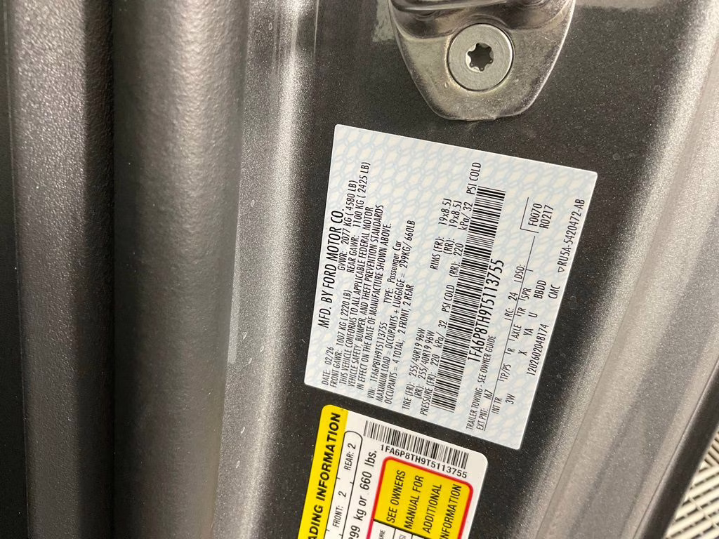 2026 Gray Metallic Ford Mustang EcoBoost Premium RWD Coupe