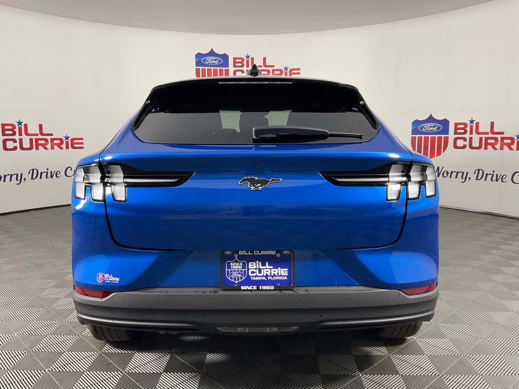 2026 Blue Ford Mustang Mach-E Premium RWD SUV
